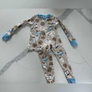 5T Honest Baby Pajamas-Milk N Cookies